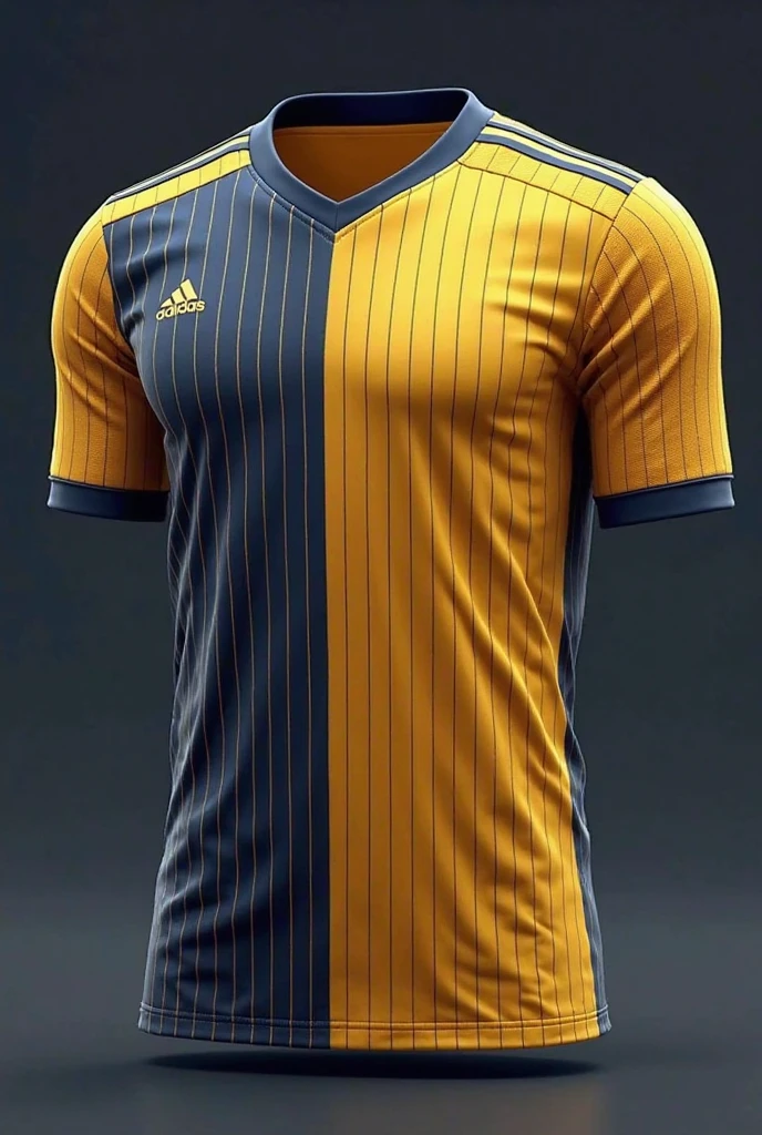 Yellow and blue jersey