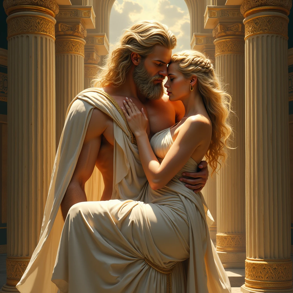 zeus and danae, greek gods