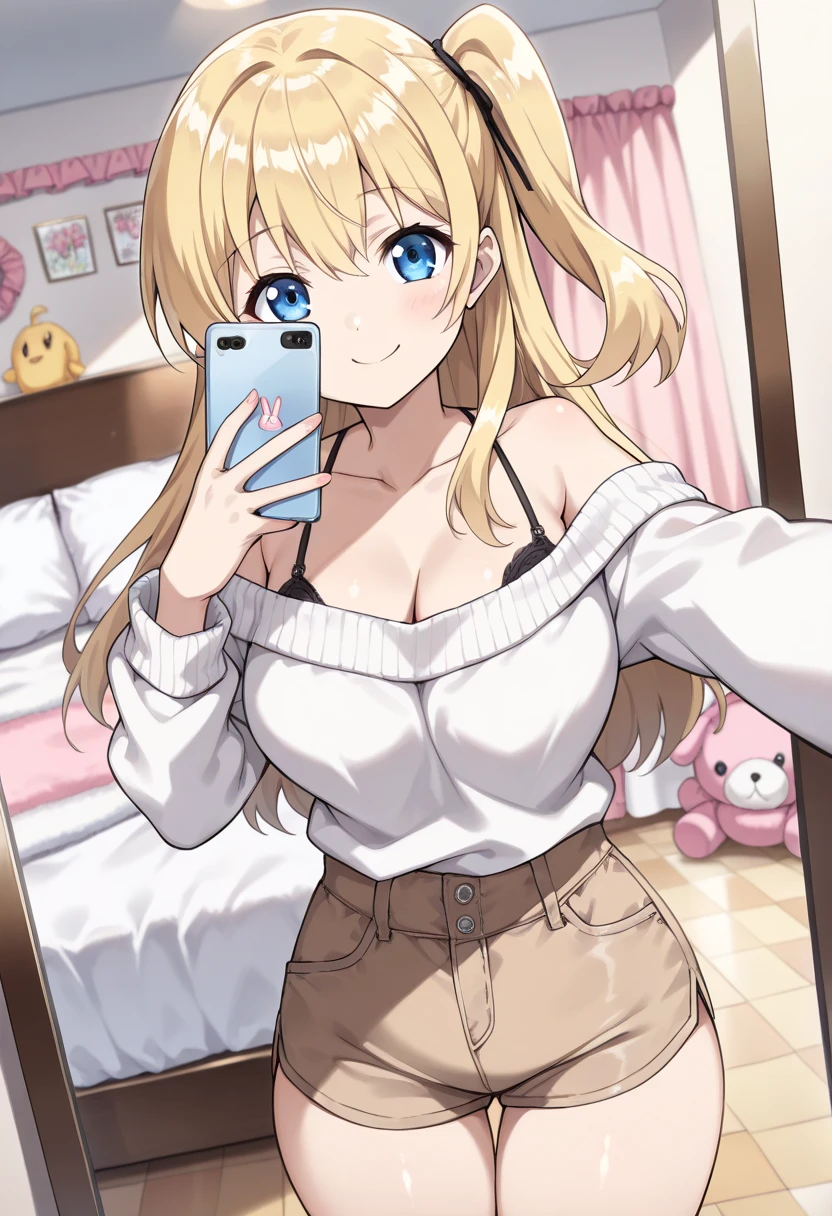 score_9, score_8_up, score_7_up, score_6_up, score_5_up, score_4_up,
source_anime,
masterpiece,best quality,highres,absurdres,
official art,official style,anime screencap,anime coloring,megami magazine,anime,animated,
shiny skin,
NEKOYASHIKIYUKI,shirt,skirt,thong,
living room,indoors,
medium breasts,large areolae,pointy breasts,covered nipples,
narrow waist,curvy,
wedgie,
uncensored,1girl,solo,
vulgarity,orgasm, vulgarity,smile,embarrassed,(blush:0.8),open mouth,
(bubble ass:1.2), (sitting on face:1.3), 1boy,back,from behind,femdom,
grinding,
smartphone,holding phone,
looking at phone,
viewfinder,