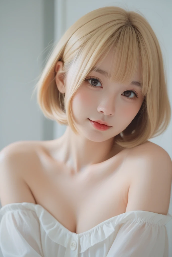 (Browsing Caution:1,4),Mix 4, (8K, RAWphotograph, Highest quality, Tabletop: 1.45), (Realistic, Realistic: 1.37), With a girl, cute, bed,illumination, night, プロのillumination, photographn mapping, Radio City, Physically Based Rendering, Gradient Brunette, 高品質のphotograph, High resolution, 1080P, (Beautiful face), (Detailed facial depiction), (Detailed description of the hand), (Delicate CG), Extreme light and shadow, Rich details, (Detailed facial features), (Highest quality), (Fine Eyes), Look in front of you,Beautiful woman, Highly detailed face, Highly detailed lips, Fine Eyes, double eyelid,  超High resolution, (Faithfulness: 1.4), photograph, 1 girl, [(sad)],  , Thin limbs, sunlight, movie, Cool pose, I Cup, Highest qualityな完璧なボディ, photographのような, (1 girl: 1.3), Perfect balance, (Huge, Perfect breasts, Areola),(Realistic, Photorealistic:1.37),One Girl, Cowboy Shot,Professional Lighting, Photon Mapping, Radio City, RAWphotograph、(Photorealistic:1.4)、Octane Rendering、Complex 3D rendering with ultra-detail, Studio Soft Light, Rim Light, Vivid details, Super Detail, Realistic skin texture, Detailed aspect, Beautiful details in the eyes, Highly detailed CG Unity 16k wallpaper, compensate, (Detailed Background:1.2),Highest quality, 超A high resolution, Tabletop, One Girl, 20-year-old, , cute顔,((Light on face:1.2)),((movie照明:1.2)),(Photorealism:1.4),((30 piercings in left ear)),((necklace)),((A woman who always smiles)),((nightのプールサイド:1.4)),((Lighting on face:1.1)),((Close-up of face:1.2)),((Delicately depicting the face:1.2)),((Golden hair color:1.4))(Very short bob hair:1.5),(((Fully nude))),(((nsfw)))