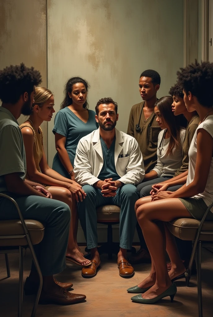 Night Club for Unpaid Doctors group photo