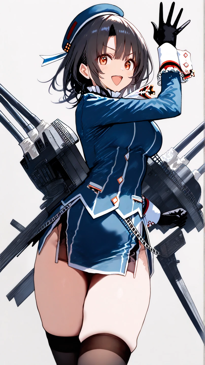 ultra-detailed, Explicit, Beautiful body, Beautiful Nose, Beautiful character design, perfect eyes, perfect face, ultra highres, 4K, beautiful legs, perfect legs, Nice hands, Perfect hand, Masterpiece, Best Quality, Highly detailed, illustration, absurdres, street fighter, doll suit, shadaloo doll, dollsuit, girls, multiple girls, expressionless, blank eyes, looking at viewer, red gloves, emotionless, black latex, corrution, mind control, female combatant, full body, hypnotized, unhappy trance, full body suit, ribbed bodysuit, both arms at side, stand up straight, obey, perfect female body, extremely glossy latex, hypnosis, hypnoLora, empty eyes, Mind control device, brainwashed, poses, submissive_pose, Slave, hat, necktie, stand up straight, standing, standing at attention, hat, necktie, belt, extending the right arm from the shoulder into the air with a straightened hand, nazi saluting, military, military saluting, salute, right hand saluting, left hand at side, latex, ribbed bodysuit, Garterbelt, Erika Aoi , Heaven Burns Red, black hair, blue eyes, short hair