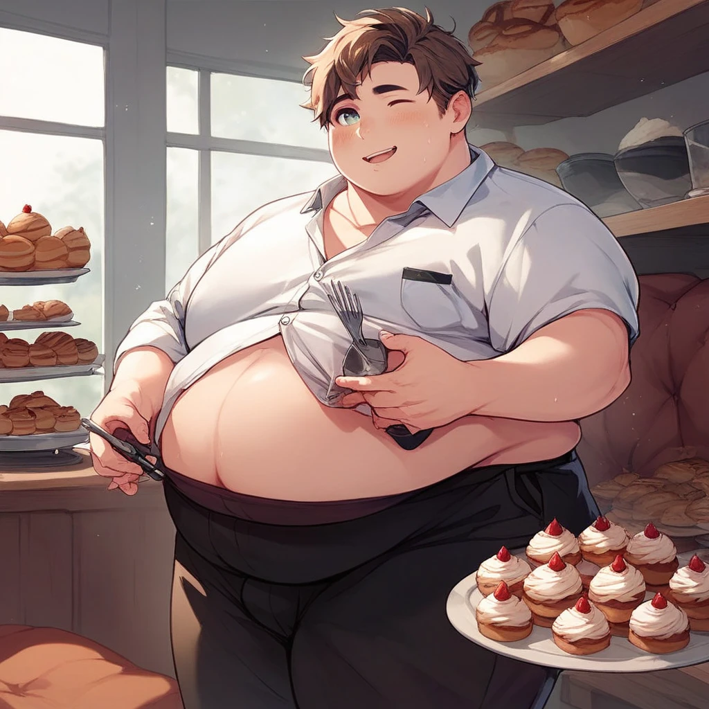Only plump, chubby, extremely thick thighs, large belly, fat, age 45, bearded, usando apenas sunga branca,((Fios de Cabelos cor preto)) he is holding a glass of drinks, he is holding a glass of drink, he is holding a bottle of drink, he is holding a mug of choop.