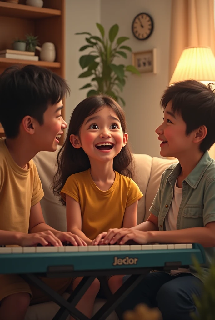 6-YEAR-OLDS PLAYING