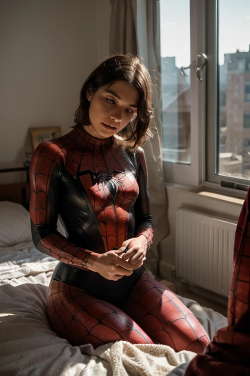 Spider-Man arresting Dilma Rousseff