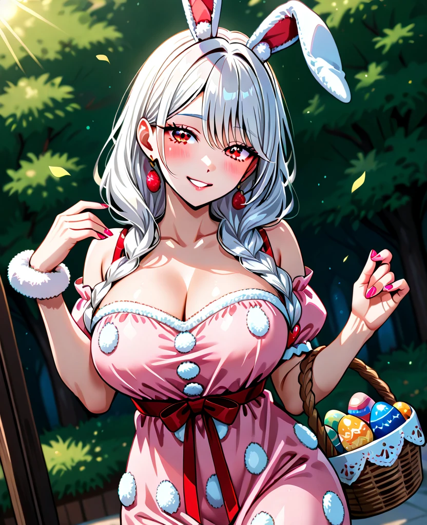 Lunar Surface、Rabbit、girl、picnic、Camel Toe、Giant tit、Nipple Puffs、Cleavage、Plump、Super big breasts、Super big butt、Fairy tale、Princess Kaguya、kimono、kimono、Twelve-layered kimono、たくさんのRabbit、お供のRabbit