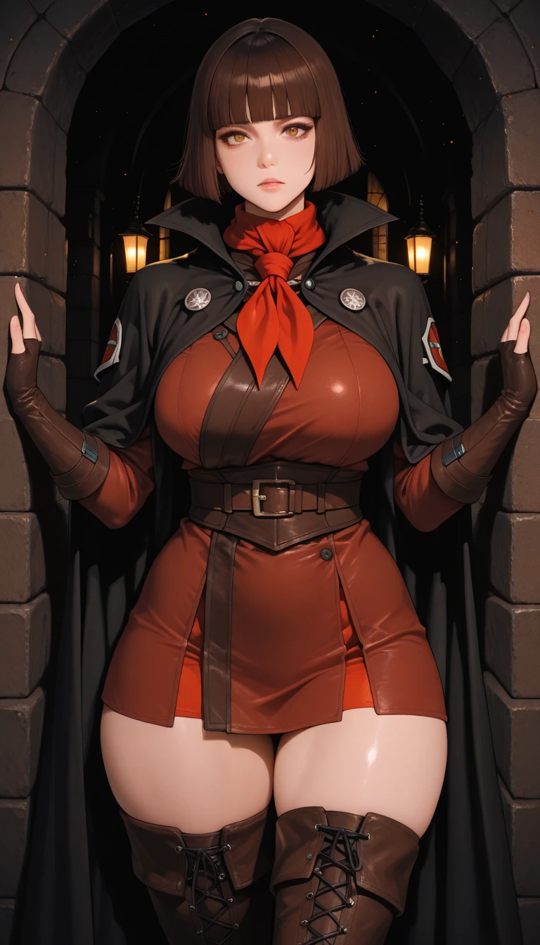 Hyper realistic super detailed sexy amber genshin impact