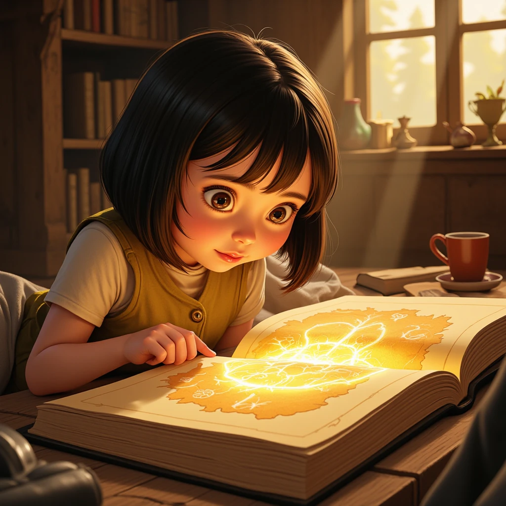 The logo is a charming and vibrant pictorial representation that captures the essence of imagination and fun. In the center, there is an open book with pages that seem to fly, like wings, in a graceful motion. The pages are filled with colorful illustrations of adorable characters and elements of nature, which reflect the magical world of children's stories.

Above the book, a small halo composed of bright stars creates a glow effect, conveying the feeling of enchantment and fascination. To the left of the book, an illustration of a smiling child, wearing a goblin hat, stares in wonder at the open book, representing the infectious joy of immersing himself in captivating stories.