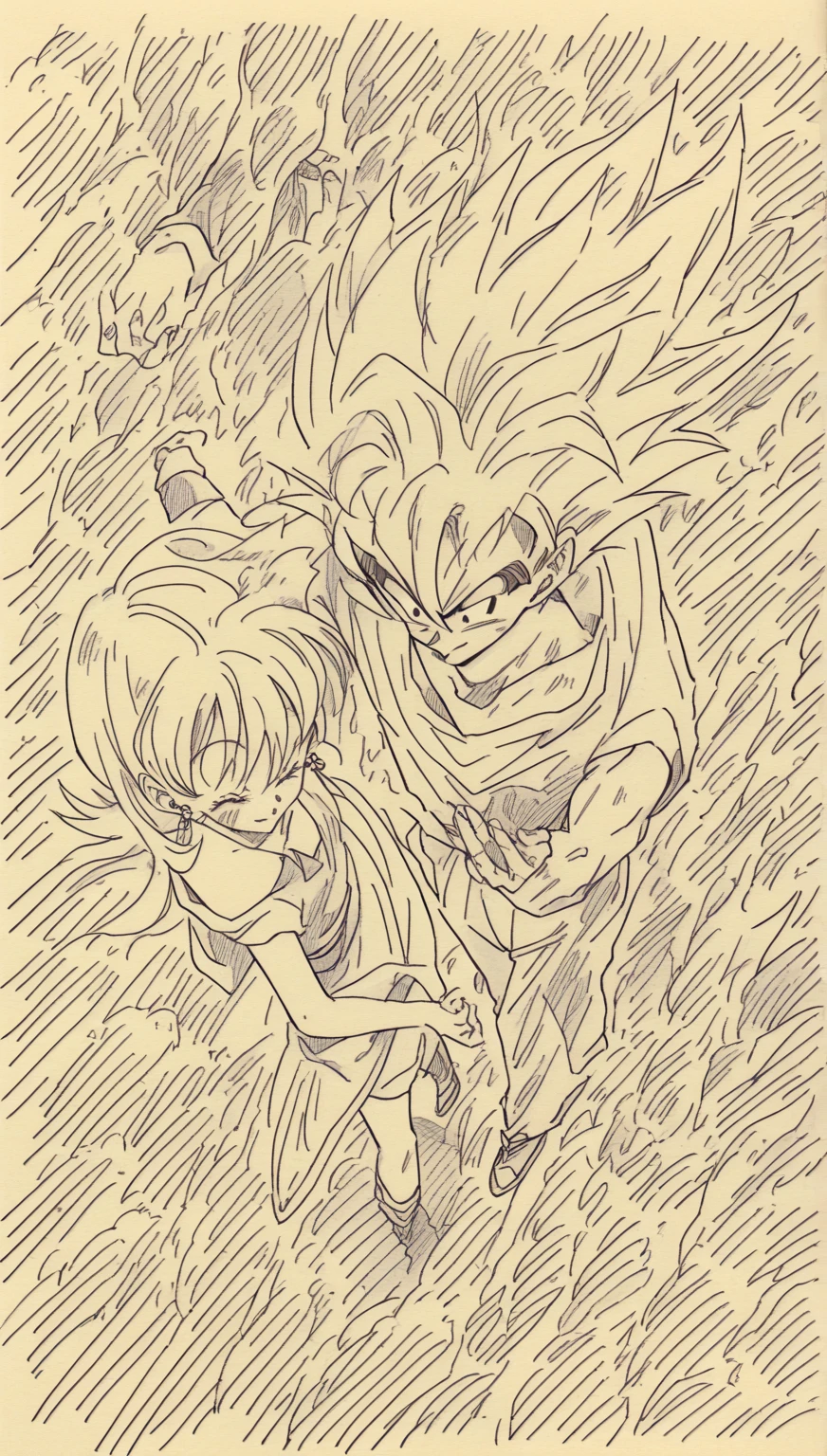 Kefla from dragon ball super with orgasm face