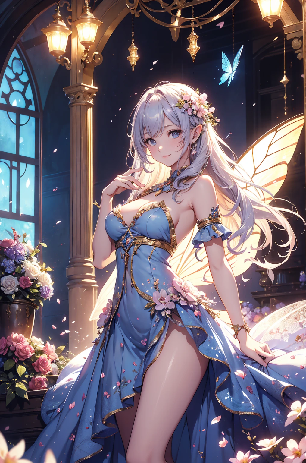 最high quality、1 woman elf on screen 、sexly, Beautifully decorated bra、Panties、Beautiful foam、、CourtyardShining fairy wings、Flower fractal art Beautiful Nature Separate swimsuit 、((cowboy shot )) 、see-throughbodystocking,underwear,Beautiful radiance,High-definition depiction, Realistic, 8K, Unity, beautiful Shot, light smile, Beautifully and vividly drawn, , Beautiful, beautiful, clear skin、sexly,beautiful underwear,Countless rays of light pouring down, Swirling Light, Raise one arm above your head, Intense light is emitted from the magic circle in front of the girl. forest、Lots of leaves、green leaves、flower、Particles of light、Bedroom at night、Magic Palace、Fairy tale、
Romanticism,Cowboy Shot: The most beautiful form of chaos, Mr..々colour, Intertwined flowers, Particle,magical gentle light,smile,sexly,image quality、masterpiece、Beautiful Face、Super beautiful elf woman((Big breasted 22 year old office lady、Bust 100,Beautiful long ironed hair 、bionde hair,height: 165cm。、sexly、ANDsbian、、high quality、、Visual art、Written boundary depth、、ANDlf ANDars、、universe、Happy smile、gentle light、ANDlf forest、elegant、ticker beautiful decorative、、magic、forest、beautiful tiara、Beautiful bed、Beautiful Landscape、A kind smile、wonderful、Fluttering petals、Dance happily、、Cultivate fantasy、、Mystery light Lots of flowers、、art、forest, palace, art,mystery,Ultra-high resolution,atmosphere A colorful and dreamy anime-style illustration of a young girl with beautiful hair,Beautiful Forest. surrounded by a kaleidoscope of colors and glowing lights. The background is filled with whimsical details and a magical atmosphere. --ar 3:4 --style raw --stylize 600 --niji 6、Throne Beautiful エロnsfw