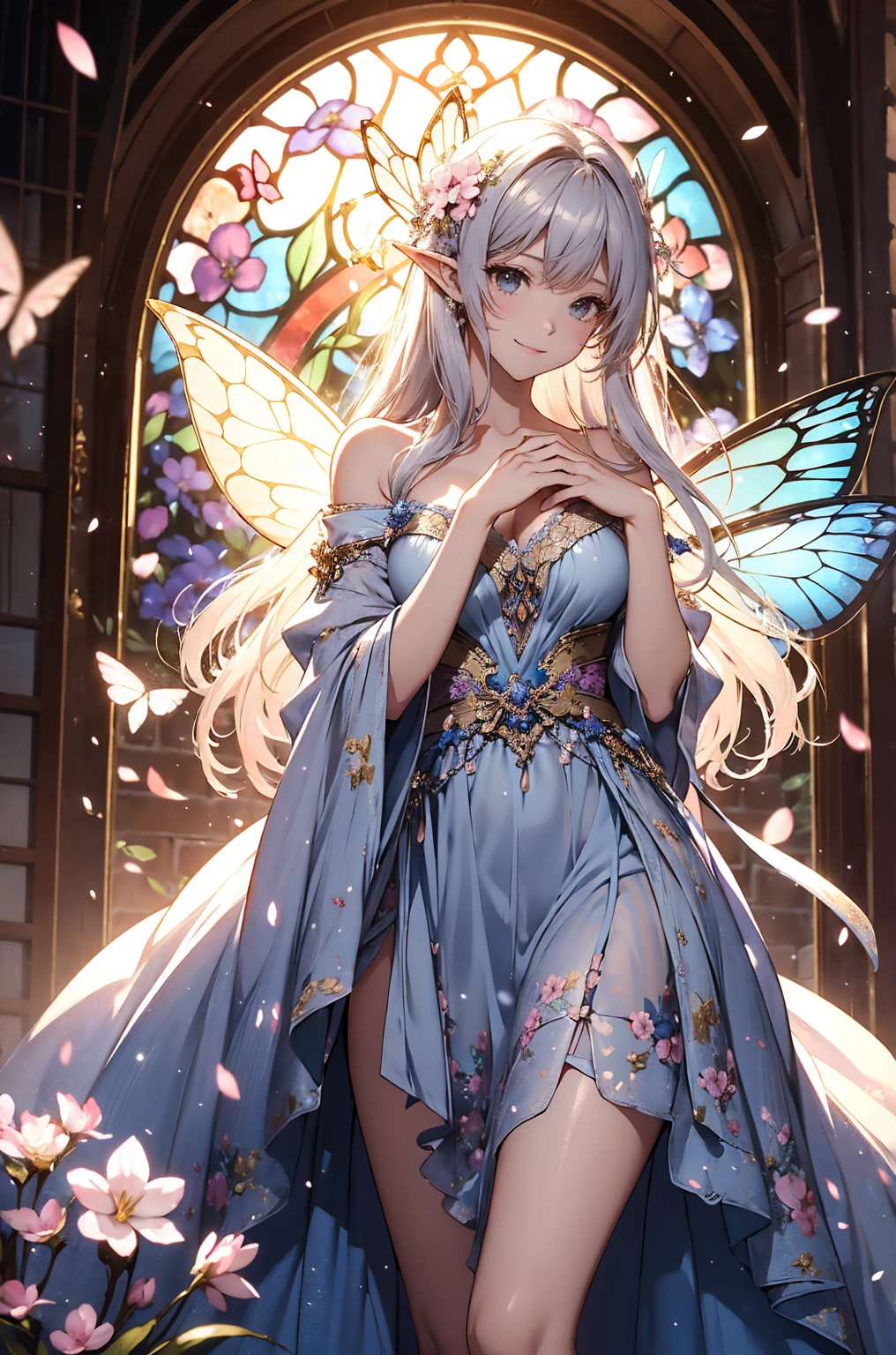 最high quality、1 woman elf on screen 、sexly, Beautifully decorated bra、Panties、Beautiful foam、、CourtyardShining fairy wings、Flower fractal art Beautiful Nature((beautiful night)) ((starry night)) 、Bigger on the screen((cowboy shot )) 、((seethroughbodystocking,underwear)),Beautiful radiance,High-definition depiction, Realistic, 8K, Unity, beautiful Shot, light smile, Beautifully and vividly drawn, , Beautiful, beautiful, clear skin、sexly,beautiful underwear,Countless rays of light pouring down, Swirling Light, Raise one arm above your head, Intense light is emitted from the magic circle in front of the girl. forest、Lots of leaves、green leaves、flower、Particles of light、Bedroom at night、Magic Palace、Fairy tale、
Romanticism,Cowboy Shot: The most beautiful form of chaos, Mr..々colour, Intertwined flowers, Particle,magical gentle light,smile,sexly,image quality、masterpiece、Beautiful Face、Super beautiful elf woman((Big breasted 22 year old office lady、Bust 100,Beautiful long ironed hair 、bionde hair,height: 165cm。、sexly、ANDsbian、、high quality、、Visual art、Written boundary depth、universe、Happy smile、、elegant、ticker beautiful decorative、、beautiful tiara、Beautiful bed、Beautiful Landscape、A kind smile、wonderful、Fluttering petals、Dance happily、、Cultivate fantasy、、Mystery light Lots of flowers、、art、forest, art,mystery,Ultra-high resolution,atmosphere A colorful and dreamy anime-style illustration of a young girl with beautiful hair,Beautiful Forest. surrounded by a kaleidoscope of colors and glowing lights. The background is filled with whimsical details and a magical atmosphere. --ar 3:4 --style raw --stylize 600 --niji 6、Throne Beautiful エロnsfw