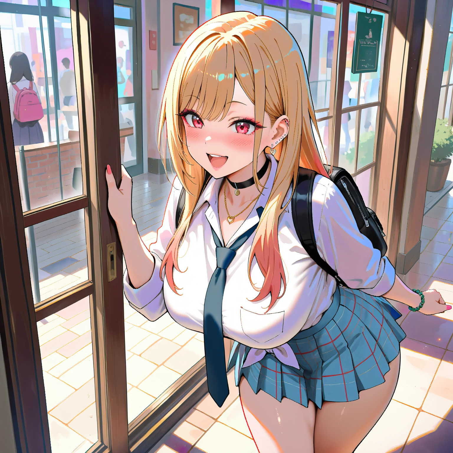 (ultra-detailed, best quality, ultra-detailed face, anatomically perfect body, shiny skin:2), (1 girl, have to pee, peeing herself, peeing, peeing self, very desperate to pee, have to pee, have to pee, peeing, peeing self, peeing, peeing self:1.3), (girl and many other girls waiting in line public bathroom, Lolita fashion, foot ware:1.5), (have to pee, hold crotch, knees together and feet apart, hand between legs:1.7), (leaning forward:1.5), (erotic twist of the body1.3), (no pupils:1.5), (nose blush:1.5), (embarrassment:1.4), (flying sweat:1.5), (breathless:2), (alarmed, confused, squinting, looking away:1.4), (teeth:1.1), (girl can't stand up straight, Raise tight one leg:1.2), (natural makeup), from side,