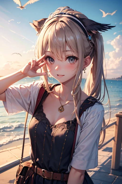 They haven&#39;t even toned it down, Nishikigi chisato,Long Hair , bangs, Blonde, (Red eyes:1.5), ,smile,blush,Open your mouth,Big straw hat,Off-the-shoulder dress,Long skirt,Bare neck,Bare shoulders,bare clavicle,Grab the skirt with both hands and lift it up,barefoot,Beachの砂浜を散歩しながら,blonde hair swaying in the wind, True Summer,Light of the sun,
break outdoors,Beach ,
break looking at viewer, (Cowboy Shot:1.5),
break (masterpiece:1.2), Highest quality, High resolution, unity 8k wallpaper, (shape:0.8), (Fine and beautiful eyes:1.6), Highly detailed face, Perfect lighting, Highly detailed CG, (Perfect hands, Perfect Anatomy),