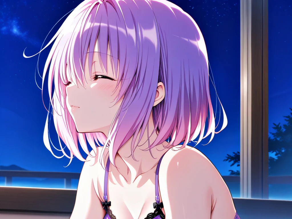 nsfw, Completely naked,Nipples are visible,Embarrassing (kochou shinobu), (One Girl:1.3), (You are sexy:1.1),,(Cute and energetic:1.5),Round eyes, (chest:1.1),Background (Beach:1.3), (Stand in the center of the screen:1.1), Outdoor, The wind destroys the sunlight, Nice views, Particles of light, Dynamic Angle, Dutch Angle, Change your perspective (Daytime, Sunbeam:1.2), Written boundary depth, Bokeh, Light leakage, (chromatic aberration:1.2),