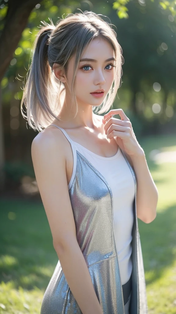 Ridiculous resolution, Very detailed, best quality, illustration, 8K, Ultra-high resolution, White hair、Pixie short、forehead、Glasses、short、Tiny、Midnight Needle、 Slender, Into ,Straight Hair、short hair, Glasses , (((Sweat)))、Turtleneck dress、skin、Stiletto sandals、、
Own a handheld game console,now、Back Alley、Full body painting、Delicate face、Exquisite facial features、细致的skin、skin有光泽、Delicate face、Exquisite facial features、细致的skin、skin有光泽、Pretty Face、Perfect face、Very detailed and beautiful face and eyes、Tempting face、Bird's-eye view、look up、、