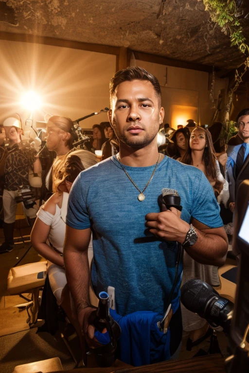 Create a suit and tie studio session , with an air of trust and transparency ,Soon for business 