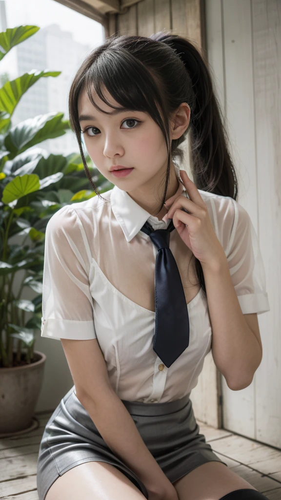 <lora:schoolmax25d_11:0.8>, <lora:kobeni_v10:0.3>,1 girl in office, full body, indistinct nipples, detailed clothes, collared shirt, (delicate illustration:1.4),(masterpiece:1.0), (best quality:1.4), (ultra highres:1.2), (photorealistic:1.4), (8k, RAW photo:1.2), (soft focus:1.4), (18yo:1.3), (sharp focus:1.4), (renaissance art:1.4), detailed beautiful face