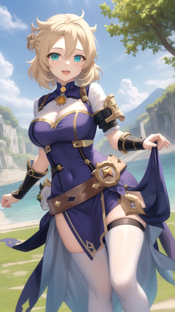 best quality, official art, masterpiece, textile shading, HDR, very detailed, colorful, best details, fantasy, battle suit,1 female, 25 years old, A castle town with an old castle view, choppy hair, big breast, skinny,Surrounded by a large crowd:1.9、Confetti flutters、Blessed、cameltoe:1.3