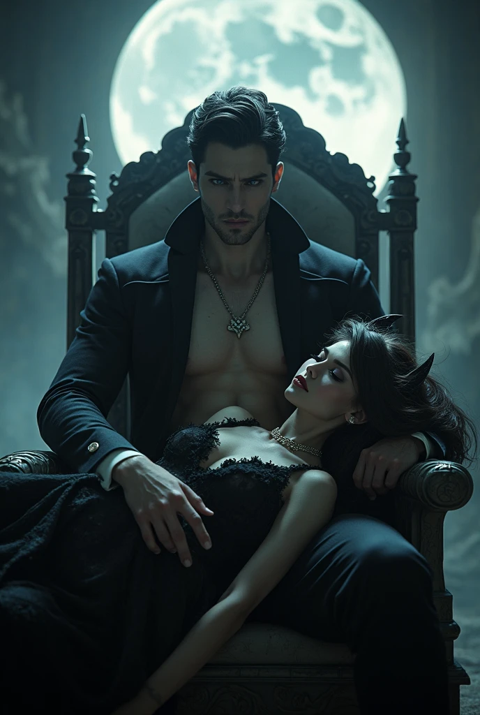 Title: "Midnight's Enchantment: A Forbidden Love"
AR 1:1, dark romance book cover, masterpiece, alluring, sexy man in suit, native woman with purple-highlighted cascading curls, apple, witch-inspired attire, seductive pose, wearing gloves, winter setting, irresistible, style art.
This captivating artwork unveils the mesmerizing story of a forbidden love between a mysterious man in a tailored suit and an enchanting native woman adorned as a sexy witch. With a radiant apple in hand, the woman adds an intriguing allure to the scene,