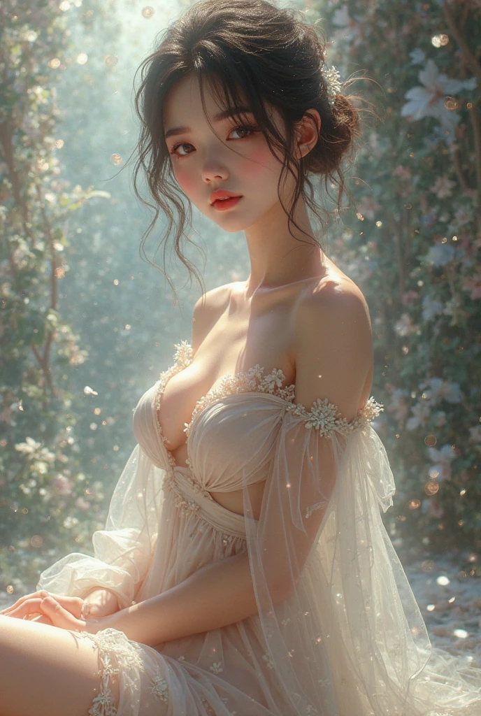 {{{{{3,318 trillion pixels high resolution, nsfw, Realistic scenery and lovely Japanese girl who is moaning madly as her nudity sexual masturbation that traces her sexual zone repeatedly with her fingers in a Cylindrical floral aquarium herbarium, thicken the lips look pretty, Her luminous clitoris, Boobs are fluffy and bouncy, Tits that get rounder bigger her deep tight cleavage}}}}}, {{{{{Erotic-romantic composition in which she does her first masturbation as her budding sexual desire is amplified more and more with the emotional drift of youth, detail of The panting face and voice of a neat and cheerful girl loved by everyone, Her nipples and romantic deep panting depicted in detail}}}}},{{{{{the Cylindrical floral aquarium herbarium filled with female hormones cause the innocent girl to flush her face remains a girl only her body changes rapidly Her tits swell and she leans forward unable to support her own tits as her blouse encircles and forms two beautiful mounds, A neat girl who traces her crotch with her fingertips and with a moan experiences her first climax, It's too cute and innocent to see her go into her own world nipples out mouth open panting and freshly learned sexual masturbation as she climaxes over and over again, magical in a Cylindrical floral aquarium herbarium filled with oil, All the sexiness that's amplified inside her makes her gasp, her beautiful slender underbust, slender curvy cute waistline, an lewd fetish for lips and necks and waistlines, her clearer nip line from underbust to hips, gloomy straight long wig, thick vivid lips}}}}},{{Extremely detailed}}, {{{{{Heroine girl with a pure and innocent aura has an overly sensitive, sexually unused body}}}}}