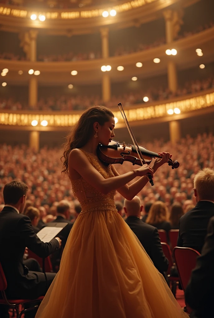 Sofia an outstanding violinist, She fights against a paralyzing stage fright that threatens to ruin her performance at the Gran Teatro Nacional de Perú, He tries to overcome his fear while his demanding teacher Diego is present at the hearing..
