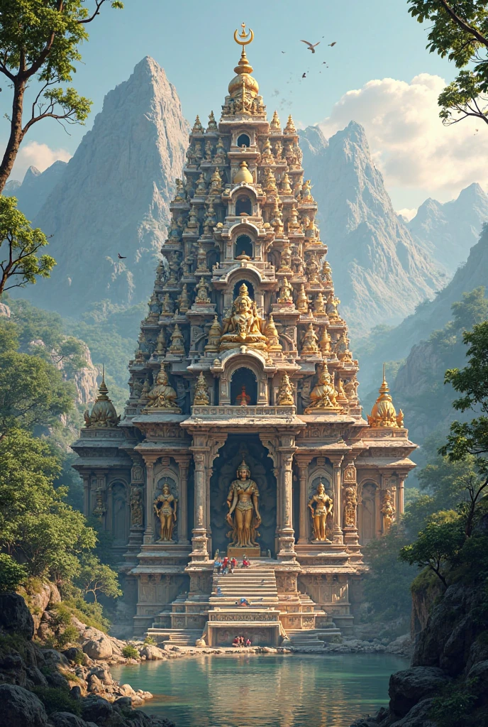Ancient hindu temple