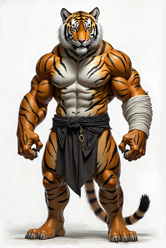 A taekwondo tiger