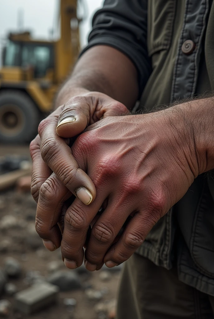hands tied, help each other not to fall