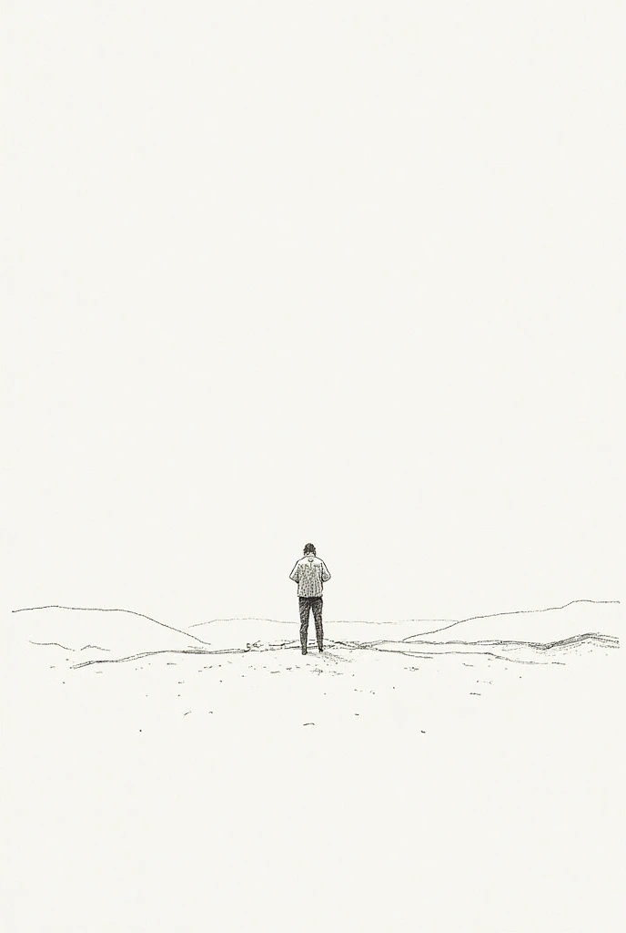 monohunk, solo, short hair, 1boy, holding, standing, monochrome, full body, ass, greyscale, male focus, nude, from behind, hand on hip, back