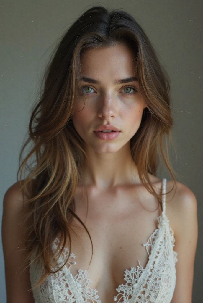 girl covered in sperm
