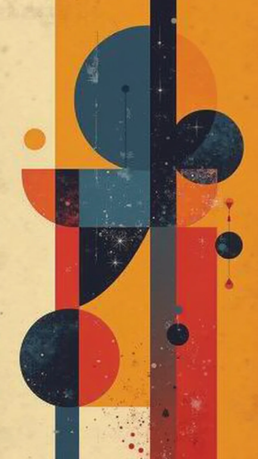 lean, sharp lines, bold architecture-inspired shapes, harmonious balance between form and function. Large pure color blocks in primary tones (red, blue, yellow) with touches of black and white. Abstract compositions featuring overlapping rectangles, circles, and triangles arranged with mathematical precision. Minimalist background, high contrast, precise alignment, and a futuristic twist — blending constructivist energy with contemporary digital design. Ultra crisp, vector-art style, 4K resolution