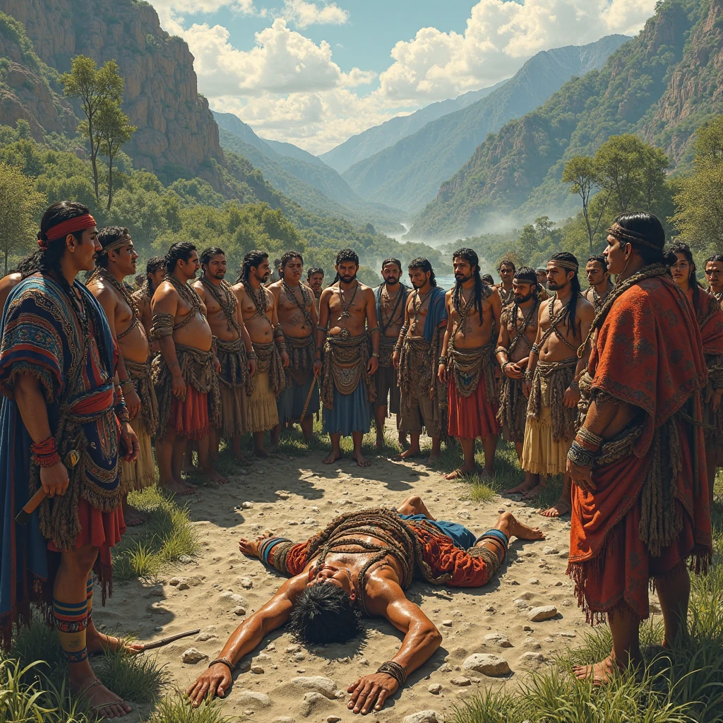 indigenous people sick and dying from smallpox and measles