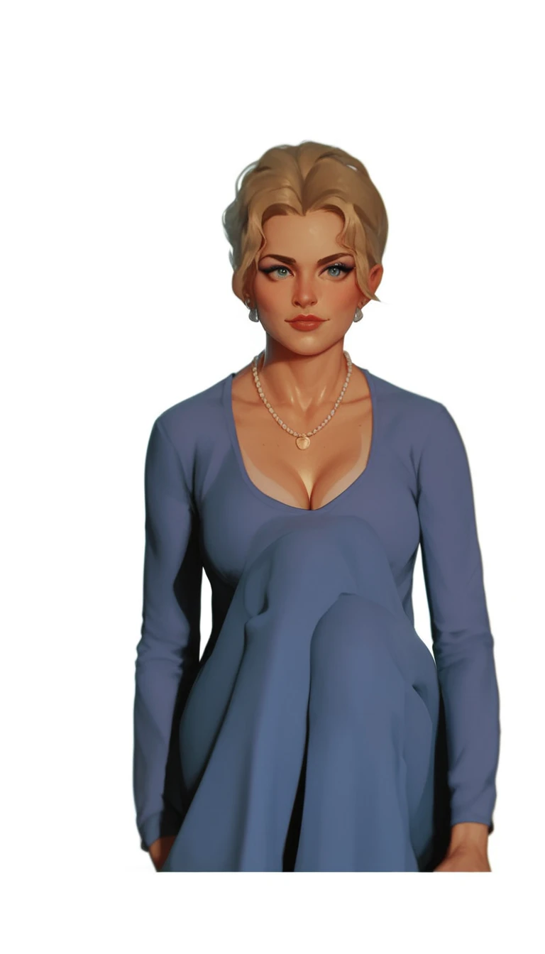Myra, blonde hair, ponytail, looking at viewer,
blue sweater, white pants, small earrings,
solo, upper body, standing, smile, cowboy shot,
small home,
(insanely detailed, beautiful detailed face, masterpiece, best quality) cinematic lighting,
<lora:Myra:0.7>