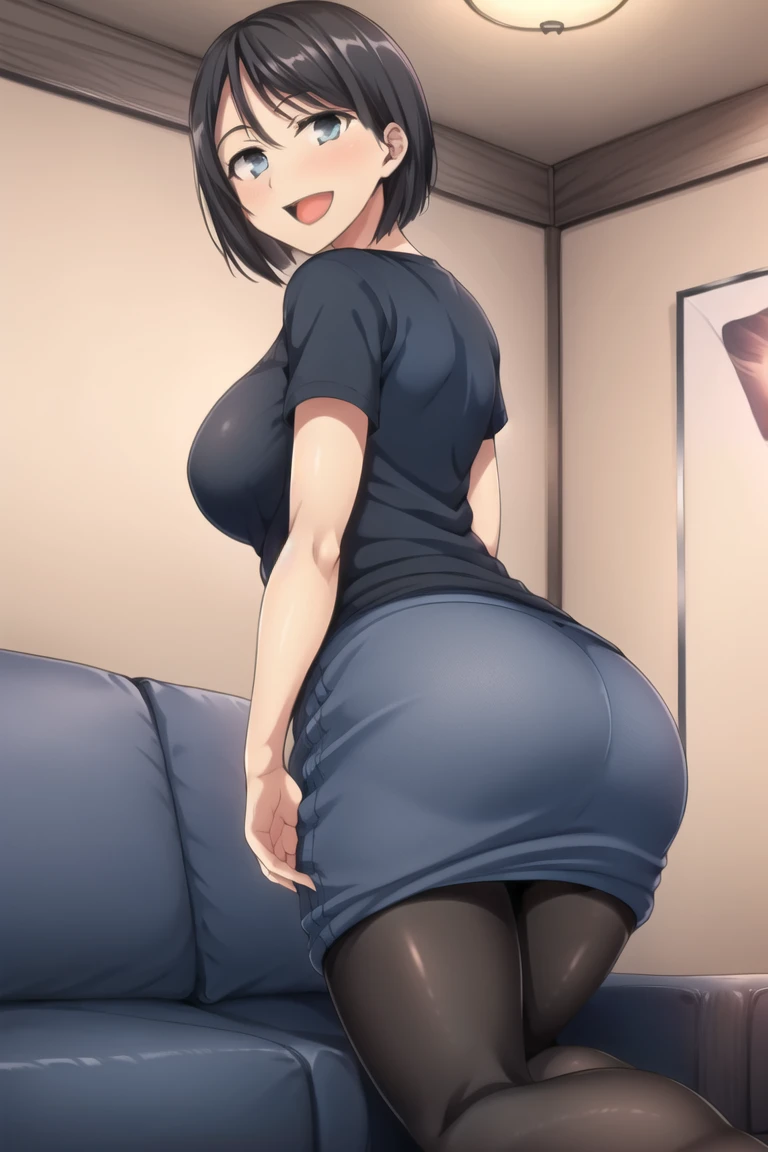 1girl, futa, (skirt lift:1.3), (penis:1.3), cum, choker, short hair, wet shirt, mad, massive breasts, school, annoyed, dark brown hair, bobcut, blue eyes, plain white shirt, masterpiece, best quality, detailed,