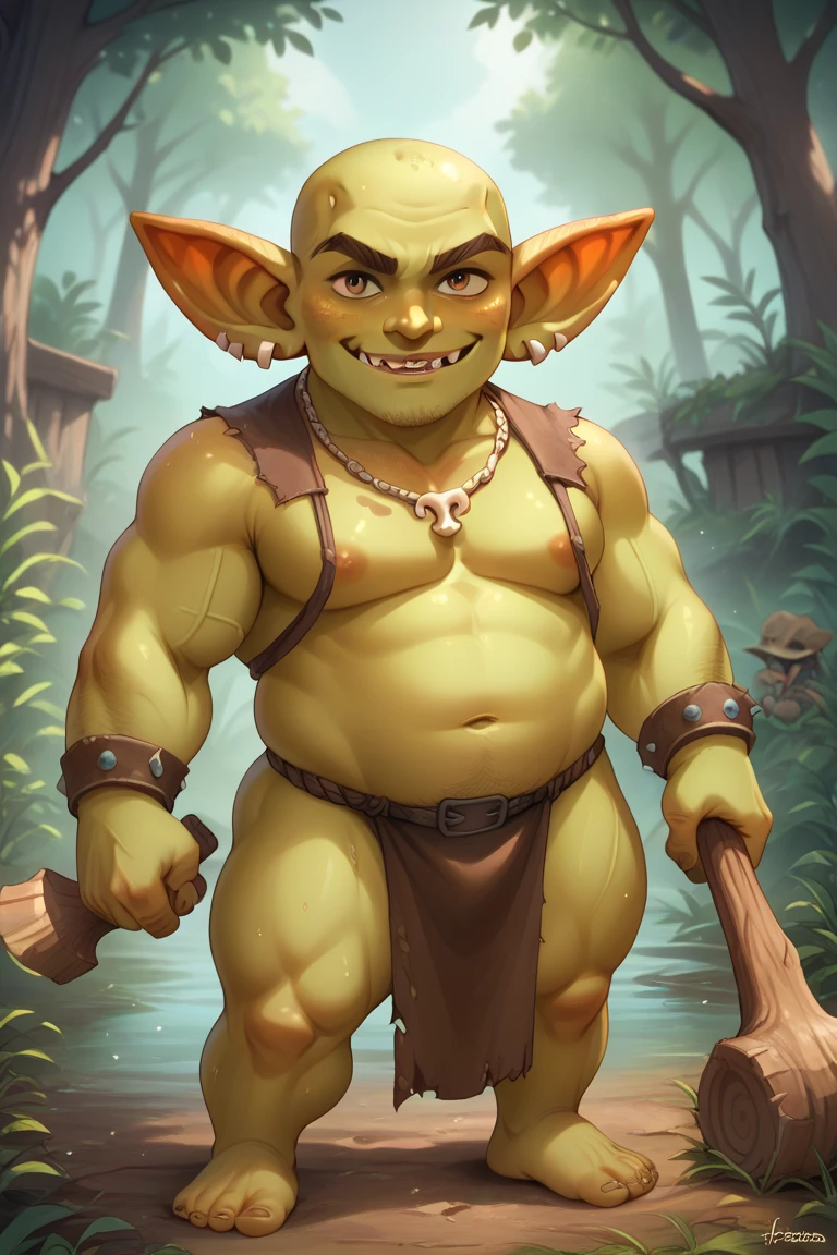 goblin, rogue, (green skin:1.3), official artwork, official dnd art, in the style of Greg Rutkowski, best quality, masterpiece, intricate details,<lora:dnd_goblin-000110:0.8> <lora:arcaneStyleLora_offset:1>