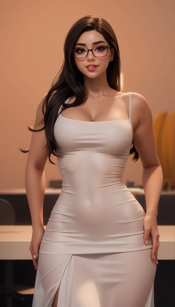 SeaArt Bot Txt2Img Default 01:47:12 Expires in 29 Day(s) 1 adult woman,mature and beautiful,muscle bodybuilder , (masterpiece, best quality:1.37), ultra-detailed:1.37, hyper-sharp:1.37, anime style, An illustration of a female bodybuilder, The female bodybuilder is 2m tall and has a muscular build. A female bodybuilder wears a white evening dressed, exposing her muscles,big breasts,high slit,off shoulder,fat hip. A female bodybuilder is lying on bed in bedroom,legs spread, seductive smile, closed mouth, short black hair, bodybuilder fashion, looking the viewer, view viewer,sexy pose,evening dressed,evening skirt dressed,Women's long evening dress,Perfect body proportions,Perfect muscle lines,White gloves