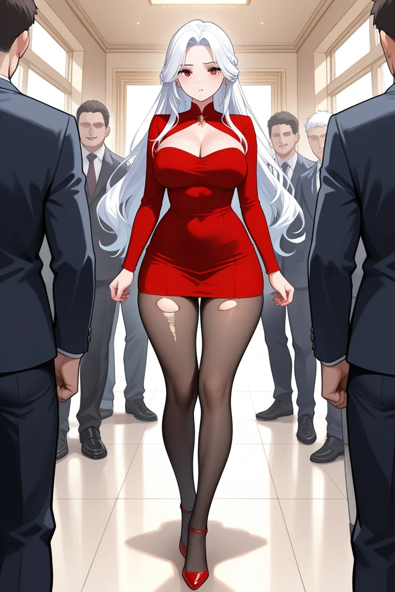 The beautiful girl in lace top and leggings is sitting astride a pile of skeletons in the center of the picture. She is holding a trembling sausage with juice squeezed out in her hand and smiling. There are multiple comic storyboards in the background,cbt, sausage bondage,sausage insertion,Sexy, trampling sausage with high heels heel,(masterpiece, best quality:1.2),1 beautiful girl,sexy,comic storyboard:2, leggings, sit astride, axially symmetrical:2, ,femdom,sounding,cbt,hold,smile,colorful,leggings,thin gap,cameltoe,insertion,trembling,juice,spray, Long hair,Lace top,Sexy, Shiny leggings, High heel,cleveage, trampling, in forest, saliva , Mucus,
