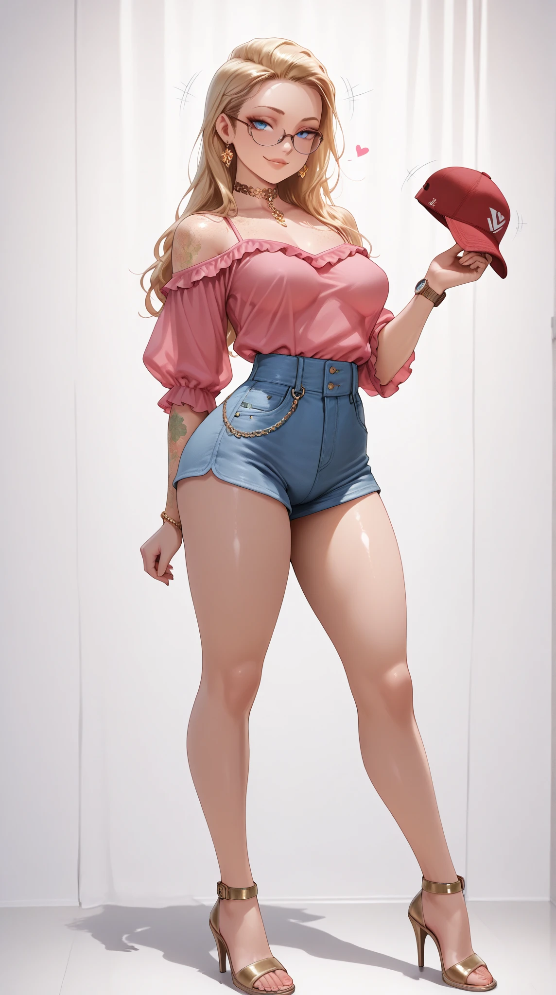 <lora:Sexy-Panamanian:1> curly blonde hair, brown eyes, full lips, as pvc figure, blue bra and shorts, sandals, looking at viewer, perfect hands, big breast, wide hips, thick thighs, ultra realistic digital art, a 3D render, photorealism, clean scene, white background, circular base, <lora:p3r3zstyle_v3:0.4> <lora:P2p0:0.4> <lora:Sexy-Figures:1>