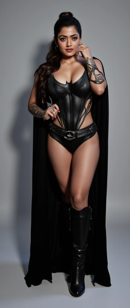 pussy, sex, nsfw, explicit pussy, Perfect delicate pussy. Thick girl, canon mark 5d, professional photo, low iso, high exposure, high contrast, dramatic lights, perfect lighting. vivid colors, realistic. full body Queen of the fire in a hellish environment with an open leather coat revealing her beautiful breasts. The girl's skin is pale, she has red-fire lips and makeup, she has a look of superiority and she is beautiful, she has a slender and voluptuous body like a majestic goddess. NSFW, bare breasts, Her vagina is shaved and beautiful.