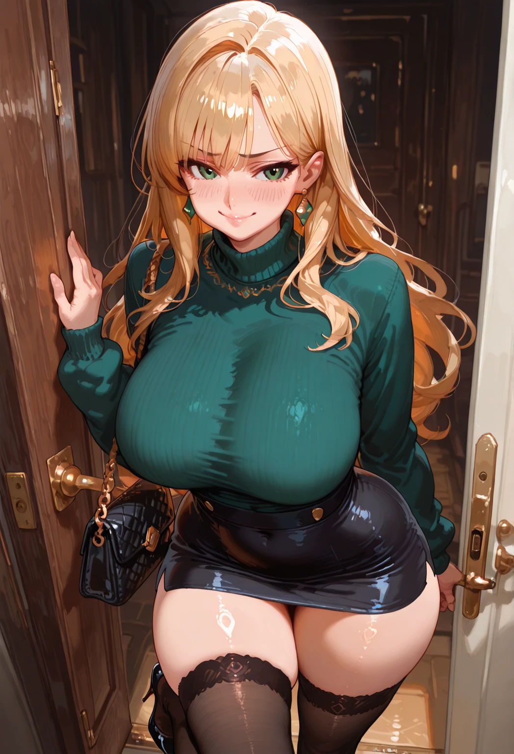 masterpiece, best quality, Delta, delta_dress, earrings, smile, (upper body), best quality, masterpiece, intricate details, scenary, city, outdoors, night, sky, moon, trending on Artstation,1 girl, solo,looking at viewer, thigh gap, cowboy shot, standing,(intricately detailed, hyperdetailed), blurry background,depth of field, best quality, masterpiece, intricate details, tonemapping, sharp focus, hyper detailed, trending on Artstation,1 girl, high res, official art