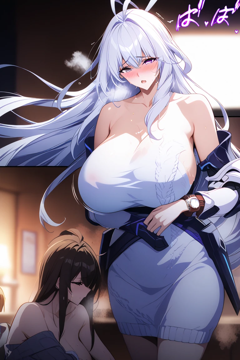  ((Vulgarity:1.55)),8k、(The true picture)、Very detailed、masterpiece、photograph、Best image quality、highest quality, (Torn Costume:1.2),One Woman,| Grayfia Lucifuge - [NSFW Support],Married Woman，wedding ring ((Cheating Sex))，Big cleavage,Braiding,(Torn Costume:0.8)，Night Dress，Maid clothes,shirt,Long skirt,garter belt,Knee socks、Headband，Remove underwear,((Big Breasts)),((Big Ass)),((Men, sex and ejaculation:1.3)),((Cum on face and chest:1.3)),((Have sex with lots of guys:1.3)),,((Blowjob:1.6)),Perfect lighting,Perfect body,Random facial expressions,((Cowgirl sex with a man)),Dynamic pose,((Have sex with a monster:1.3)),((Cum deep down my throat:1.3)),((Exposed breasts:0.7)),((Anal sex with an old man:1.4)),((A man grabs my breasts from behind:0.7)),((Semen in the hair)),Standing doggy style