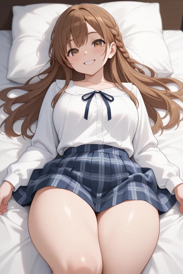 A vibrator is pressed against the crotch、younger sister、high school girl、Small stature、Blazer Uniform、Long hair with bangs、Fancy Room、Best image quality、High resolution、masterpiece、super high quality、Spread your legs wide、striped panties、Orgasm Face 、Acme Face、アヘ顔でshout、Showing panties、Panties close up、In underwear、Very large breasts、close your eyes、Cowboy Shot、Low - Angle、Take off、Blushing、4K quality、Close up of private parts、lingerie、Spread your legs、Big Ass、Zoom in on the lower body、She spreads her legs wide、Spread your legs、at last、Striped Black Knee Socks、Very naughty pose、Exposed breasts and clitoris、Bitch、Show me your lower body、Please sit down、My crotch is wet with love juice、Sexy Face、Orgasm Facial、Sticking out tongue、Pay attention to the panties、take off your clothes、Shooting from below the crotch、shout、Surprised expression、Seduce the buttocks、Voluptuous thighs、Whipped ass、Very large 、Please open your mouth wide