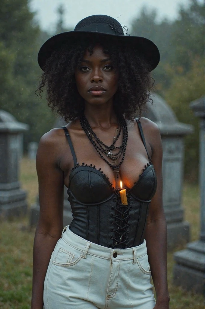 from pirates of the Caribbean photo of a gorgeous black woman, dark-skinned goddess