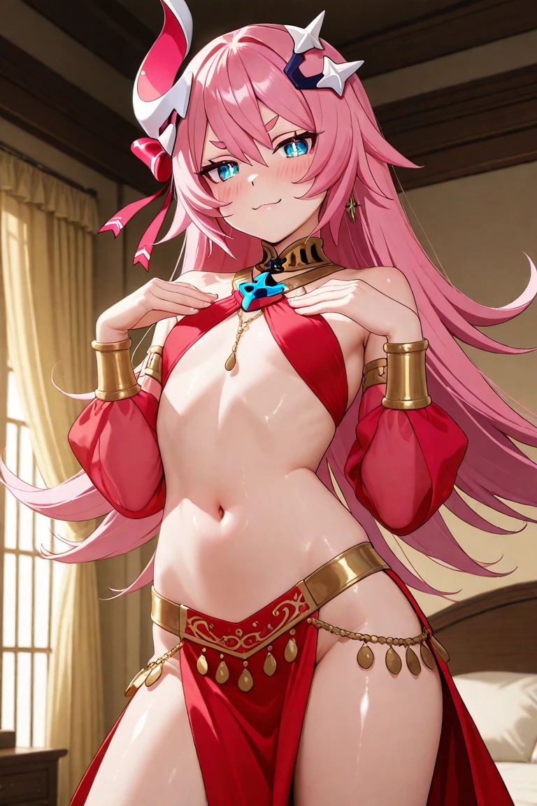 e7 tenebria, blush, lipstick, long hair, pink hair, medium breast, crazy eyes , masterpiece, best quality, highly detailed, a anime girls in long dress with navel cutout posing for a
picture, evil smile, smile, open mouth, (nsfw) not safe for work, revealing dress, beautiful dress center
opening , long dress with bellybutton showing, ecchi anime style, anime girls, ecchi style, ecchi, digital
anime art!!, in anime style, official artwork, visual novel cg, beautiful anime girl, anime style 4 k, exposed
navel, exposed bellybutton, jewelry, earrings, complex detailed background, casino environment, fancy
interior environment, rich interior