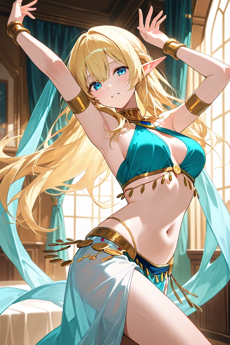 Botw Zelda, medium boobs, clothless