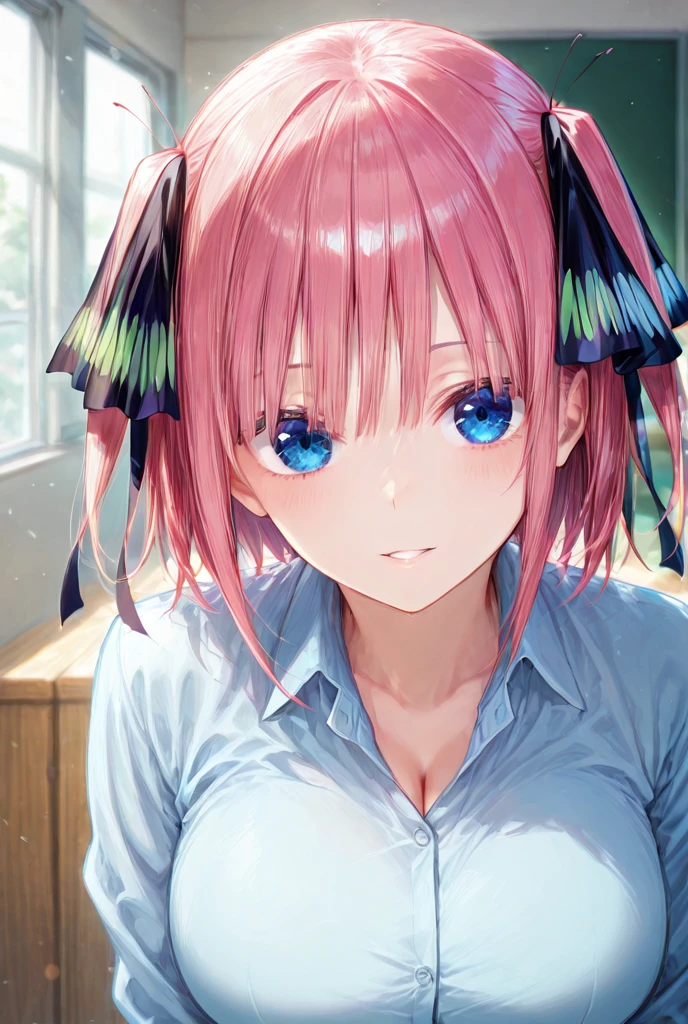 masterpiece, best quality, extremely detailed CG unity 8k wallpaper, Digital art of Milim Nava from the anime Tensura, Cute Girls, long hair with pink twin tails, Big eyes, Blue Eyes, Shining pupils, Pink lashes, Oversized T-shirt,  The background is the prairie, Lens flare, Cinema lighting, Bright light, Daytime, Light of the sun
