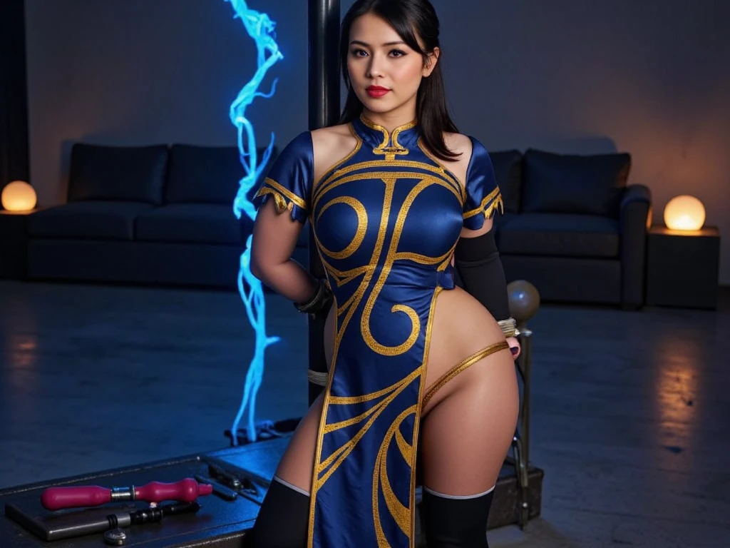 08:19
Expires in 13 Day(s)
((nsfw)), ((exposed )) , (((exposed vagina, ((19 year old japanese girl kitana from mortal kombat series))(she has big glowing blue eyeright red lips) (long straight black hair)((large breasts)) (pslim body) (wears long blue gloves long blue stockings, ninja )(hold on hand metallic fan) (posing sexy inside a dark ple) (high definition, volumetric lights and dinamic shadowasterpiece))(8k)(perfect face)(ultra details) (perfect hands, eyes, and face) (squatting pose), perfect vagina,