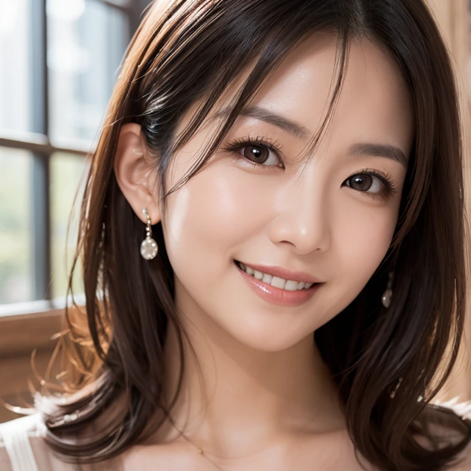 masterpiece, highest quality, (Random Porn Pose),(Random Hairstyles), One girl, Black Hair, smile, View your viewers, Adult, Fully mature, Full Body Shot:1.2