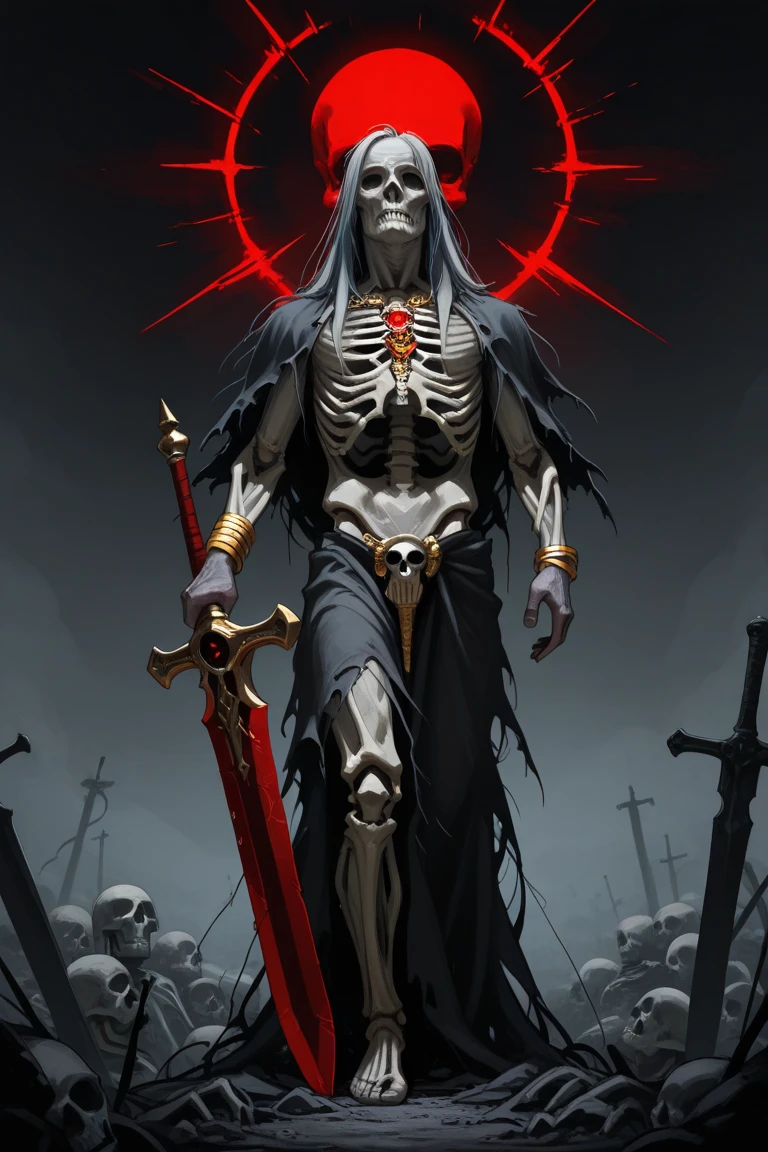 Ser imposing, Skeletal, demonic, With horns, with a sword drawn, God of Death, mictlantecuhtli, skeleton, armor, be powerful, Mexico, be mystical, lord of the underworld, god of the dead, He is a being that is not afraid of anything, Although he does have a fear but he leaves fear aside and decides to be a good skeleton, With his plume, Feathers on his head, Demonic, Mexica, Aztlaneca, Mexican God, Powerful