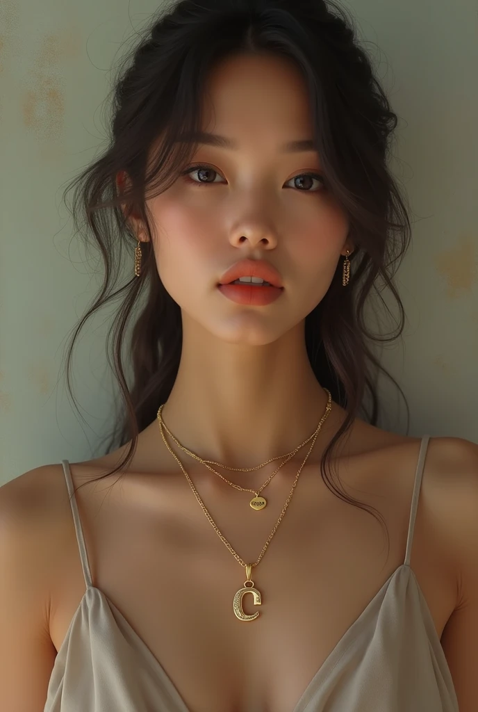 Make a super realistic asian girl tanned girl mirror selfie